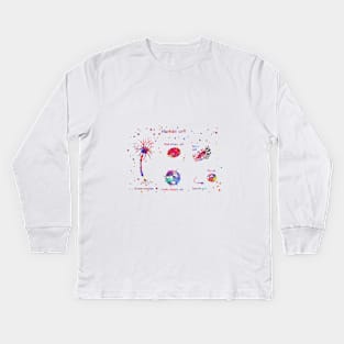 Human cell Kids Long Sleeve T-Shirt